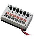 JETイノウエ スイッチボックス6連 12/24V共用 100×160×45mm 524011