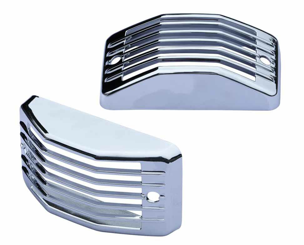 JETイノウエ　中間サイドランプ用メッキカバー　レンズ高さ50mm用　526182