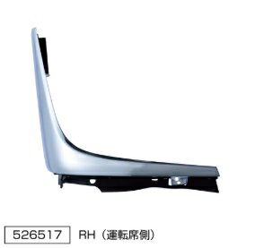 ジェット・イノウエ(Jet Inoue) メッキコーナーパネル '20キャンター用 ロアー RH 526517