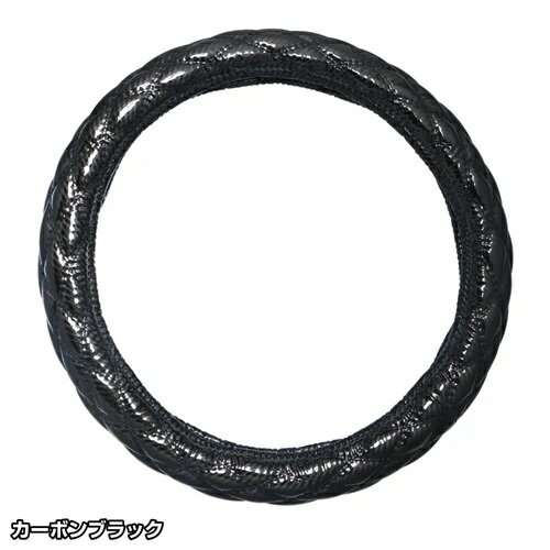 Handle Cover - JETイノウエ　モコモコ　ハンドルカバー　細巻き富士　カーボン　ブラック　38～40cm　ML-M　586141