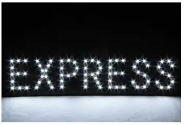 JETイノウエ LED「EXPRESS」プレート（室内用） 24V車用 ホワイト 590604