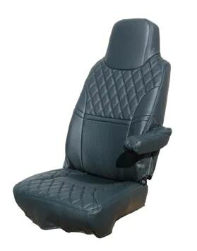 JET INOUE ジェットイノウエ 車種専用シートカバー COMBI 運側用1席 いすゞ 4t ’07フォワード標準車用(H19.7〜) ブラック/黒糸 595352