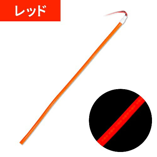 JETイノウエ　COBネオンモール　ストリップライトテープ　300mm　巾3mmタイプ　レッド　630176