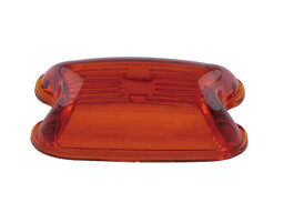 JETイノウエ　角型マーカーランプ用交換レンズ　ガラス製　紅茶色　631979