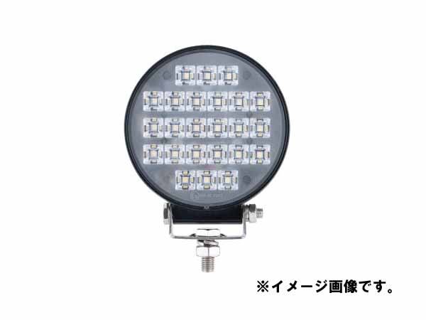 JETイノウエ　WL-40　LEDワークランプ　丸型　24W4.5インチ　12V/24V　526903