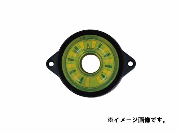 ■稼働電圧：DC24V（最大28V） ■定格：50mA ■LED数/明るさ：LED10PCS　/　2W/160LM ■材質：本体：ABS樹脂 ■サイズ：約57mmΦ ※取付け用ビスの付属はありません。
