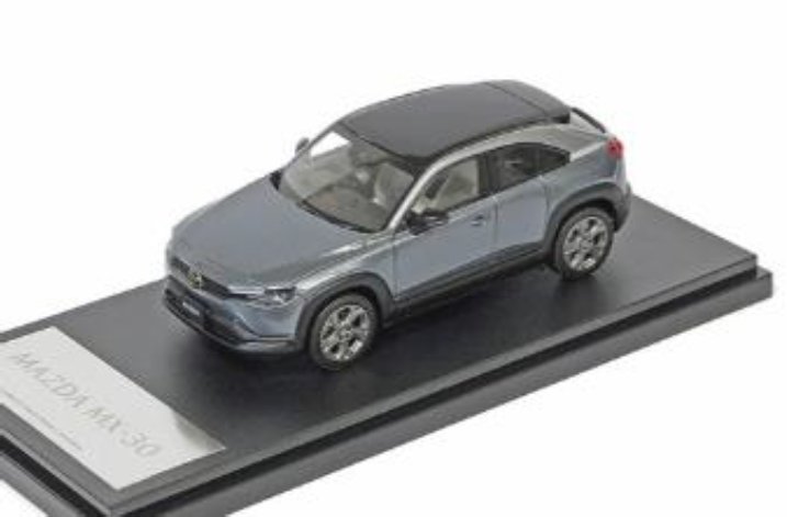 RX-8 - マツダコレクション　モデルカー　ミニカー　MX-30 ポリメタルグレーメタリック(3トーン)　EV　1/43　100周年記念モデル　MD58V99X1