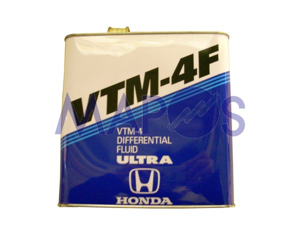 MDX専用のリアデファレンシャルフルードです。 高い耐久性と、低温時に発生しやすい走行中のジャダー（振動）を防止します。 ■メーカー　ホンダ ■品番　08269-99903 ■品名　ウルトラVTM-4F　（デフオイル） ■容量　3リットル ■ホンダ　MDX専用リヤデフオイル ※お車に合った油種をご使用下さい。