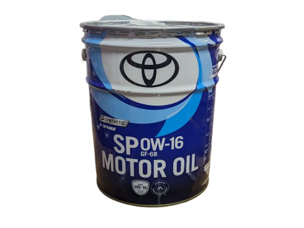 エンジンオイル　トヨタ　キヤッスル　SP　0W-16　20リットル　全合成油　ガソリン車用　0888013103　08880-13103　新品番：0888014403　08880-14403