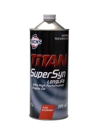 FUCHS エンジンオイル エンジン オイル 5W-40 5W40 1L 1リットル フックス TITAN SuperSyn LongLife SM/CF 13975