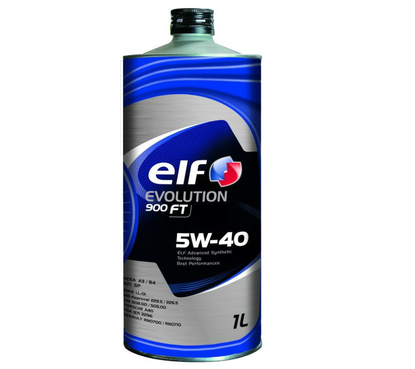 エルフ(ELF) エンジンオイル EVOLUTION 900 FT 5W-40 5W40 全化学合成油 1L 1リットル 233200