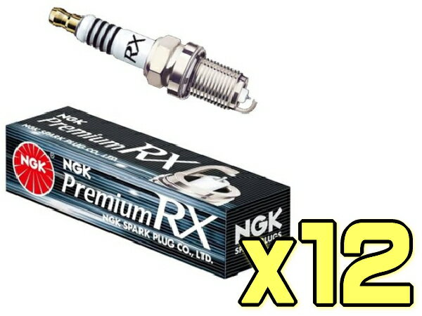 メール便可　NGK プレミアムRXプラグ ファントムクーペ ファントムドロップ　ヘッドクーペ 760i AMGC32 750iL L7 パークウォード アルピナB12 シルバーセラフ 760Li 用 BKR6ERX-11P (94915) 12本セット