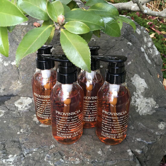 【20% OFF お得な4本セット】PROVINSCIA ボディーソープ アーモンド オーガニック植物エキス配合 ボディーソープ 4本セット