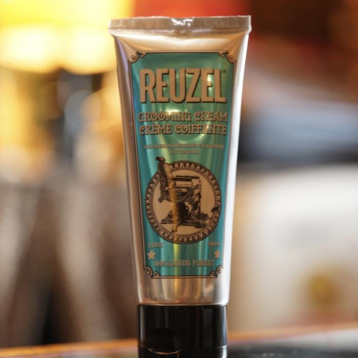 Reuzel Pomade (ルーゾーポマード) Grooming Cream アパッシュ アメリカクリッパー アメリカンスタイル 理容師 美容師 フェードスタイル メンズ クリッパー バリカン ウォール Fade フェード 床屋 barber 整髪料 ポマード ワックス ジェル BROSH Reuzel