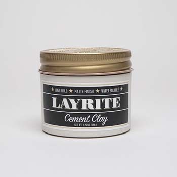 Layrite Pomade Cement (レイライトポマード セメント) メンズ整髪料　スタイリング　男性用 ワックス 理容師　水溶性ポマード