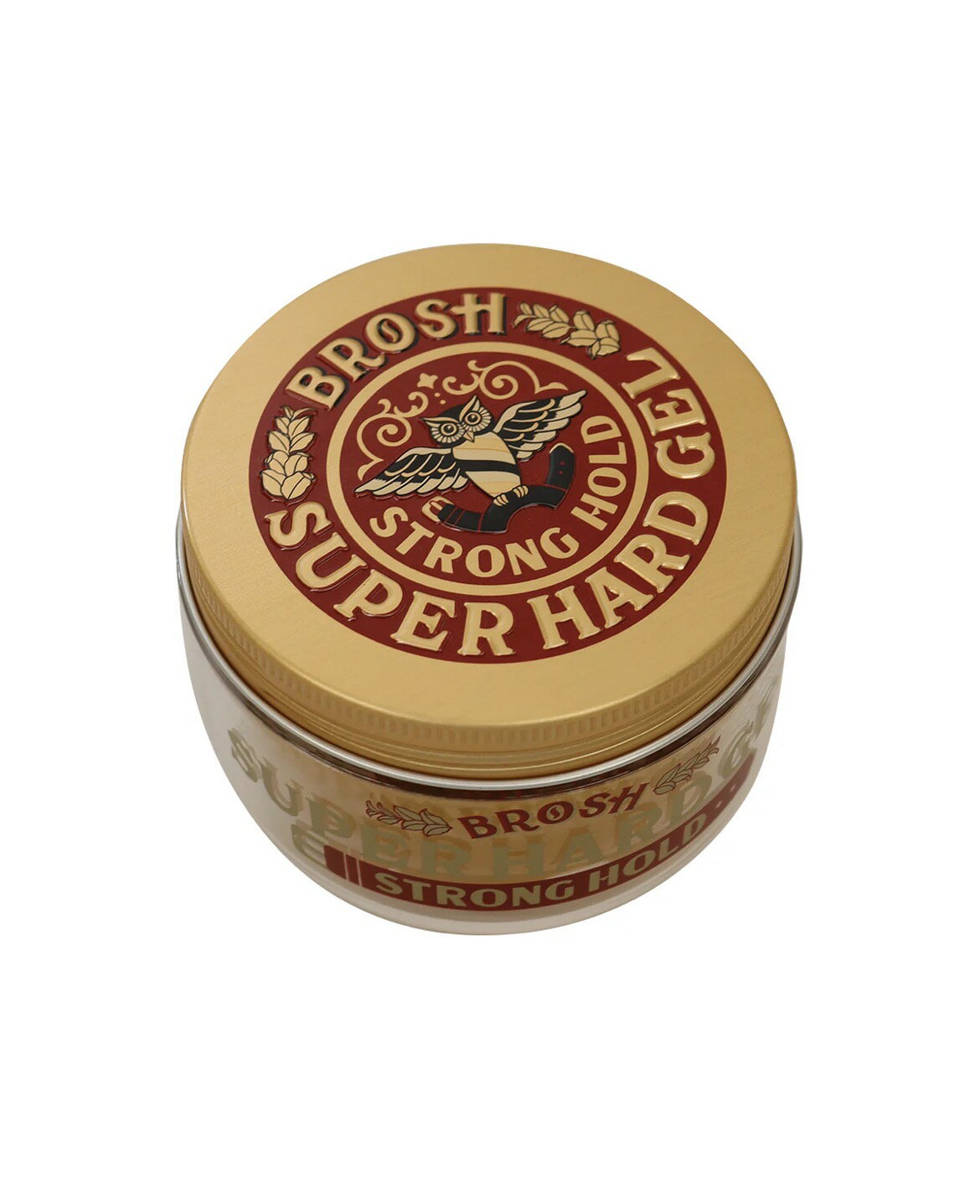 Rakuten - 【送料無料】Brosh Pomade Super Hard Gel(ブロッシュポマード　スーパーハードジェル) メンズ　整髪料　ヘアジェル　スタイリング　ビジネスヘアー