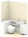 QTOTOUWFAB1RRD8NNN1WCAレストパルF(床排水200mm)L型Mサイズウォシュレットタイプ アプリコットF3Aタイプ水栓 自動水栓(電気温水器...