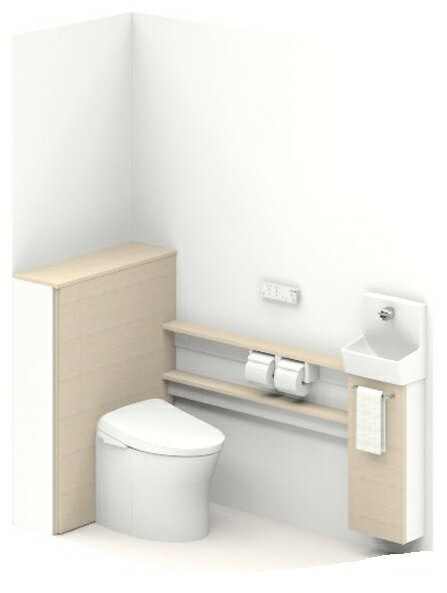 TOTOUWCBD1RTS82NN1HEAレストパル（壁排水）L型Sサイズウォシュレットタイプ アプリコットF1Aタイプメーカー直送材のみ