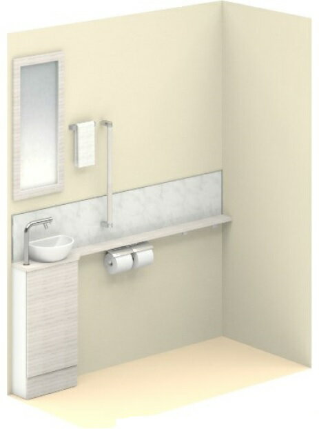 TOTOULRD3LTC311111JJ（手洗器付カウンターセット）コンフォートシリーズ Sサイズカウンターキャビネッ..