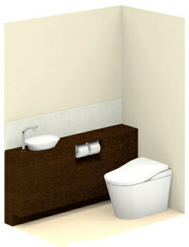 STOTOレストルームドレッサープレミアムリーズ CES9810G#NW1(一体形便器ネオレストLS1)ULUKEAN1585SB(カウンターセット) ULTK...