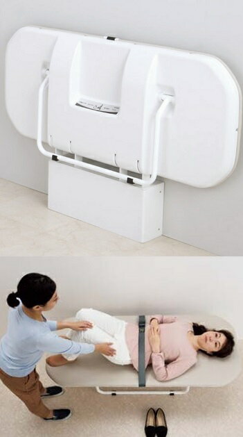 LIXILAC-US-41横型ユニバーサルシート1500×180×978（閉）1500×696×480（閉）KF-D17(P1)×4個床固定金具メーカー直送