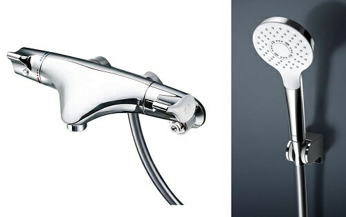 TOTOTMNW40AY3浴室水栓偏心脚シャワー：コンフォートウエーブメッキ...