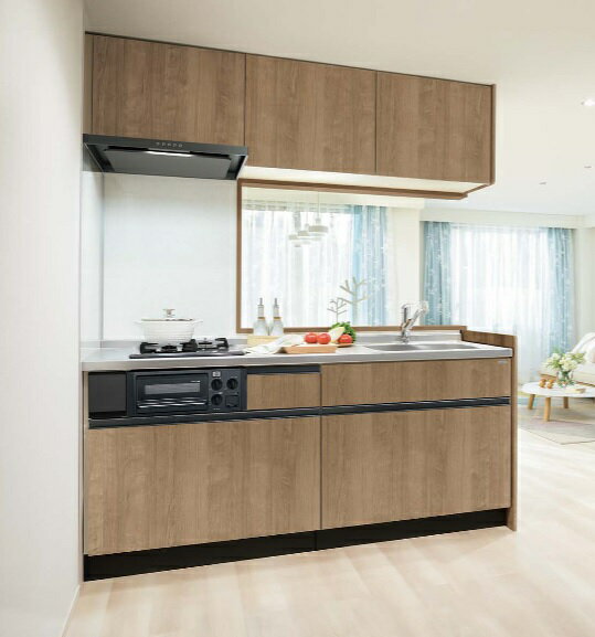 クリナップシステムキッチンcolty(コルティ)ホーロー2口ガスコンロ1800間口材のみ