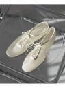 【SALE/20%OFF】シアーレースアップシューズ A part by アパートバイ シューズ・靴 レースアップ・ドレスシューズ ブラック ベージュ【RBA_...