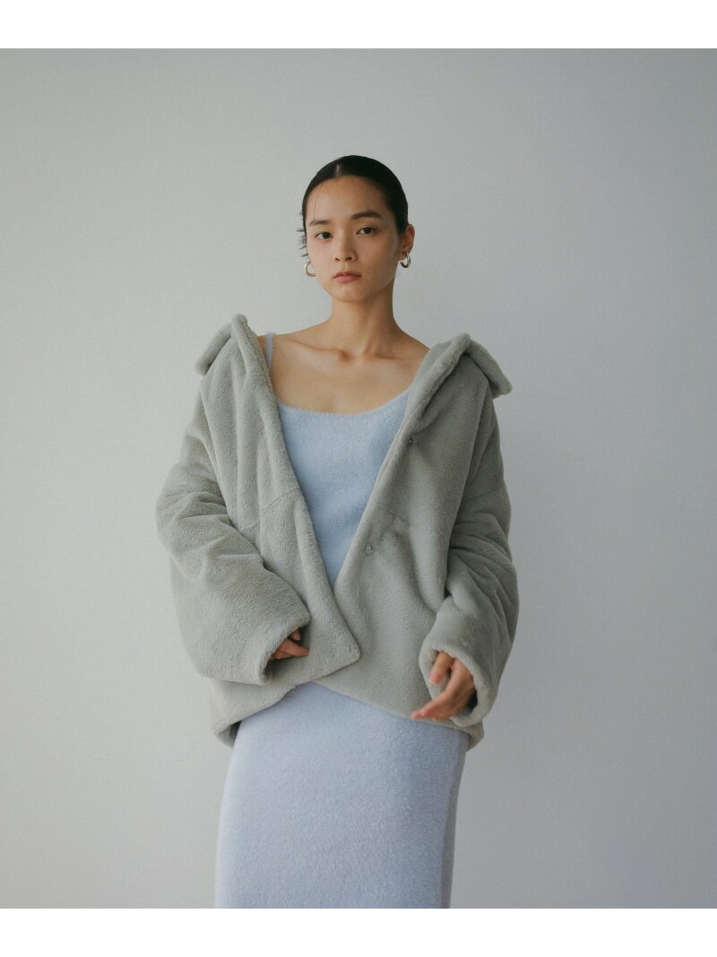 【WEB限定】ファージャケット e/rm アパートバイ ジャケット・アウター ブルゾン・ジャンパー グレー ..