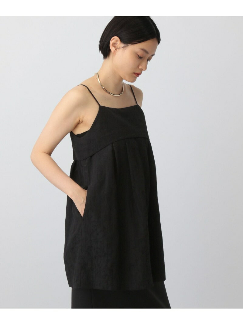 【SALE／45%OFF】ジャガードチュニックキャミワンピース A part by アパートバイ ワンピース・ドレス ワンピース ベージュ ブラック グリーン【RBA_E】【送料無料】[Rakuten Fashion]