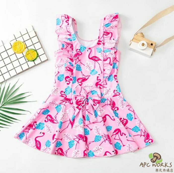 送料無料 水着 子供水着 ワンピース スイムウェア オールインワン スイミング ガールズ 女の子 子ども 子供 水着 プリンセス ベビー水着 女児 子供用 海水浴 温泉用 女子 ピンク レッド みずぎ赤ちゃん 可愛いSNS