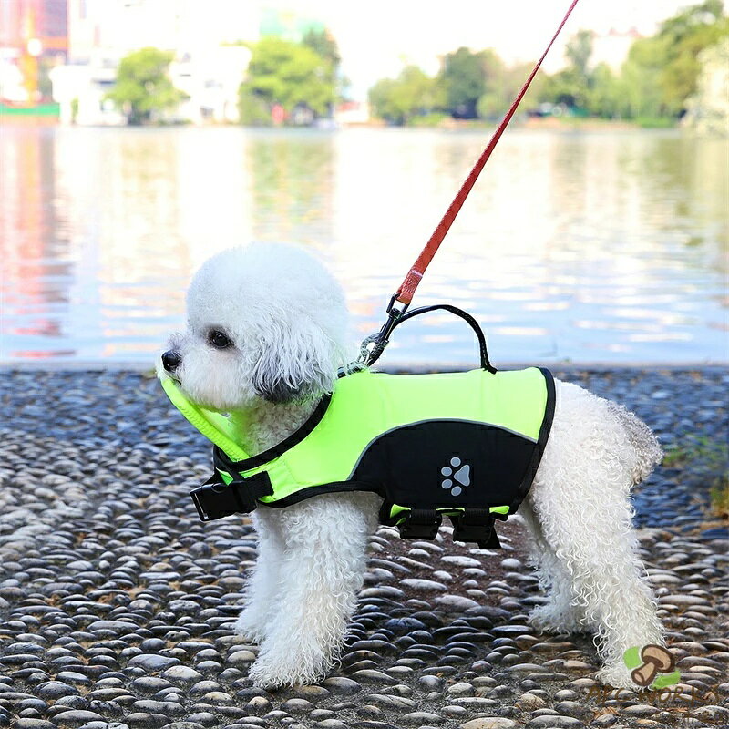 送料無料 犬用水着 犬用浮き輪 ドッグウェア 犬ライフジャケット タンクトップ ペ...