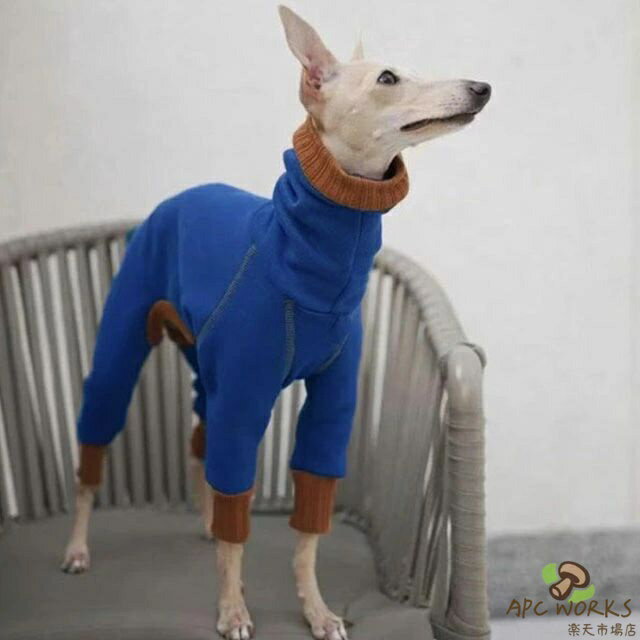イタグレ服 吸湿 抗菌 防臭 ロンパース 犬服 フリース 伸びがいい 速乾 春秋 冬 犬 服 軽い 温かい 保温 伸縮性 犬 服 ウィペット イタグレ 服 イタリアングレーハウンド 動きやすい サイトハウンド ドッグウエア カバーオール オールインワン ペット服 袖リブ入り 送料無料