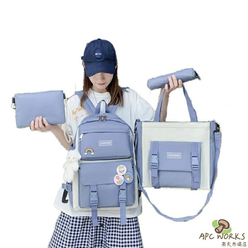 リュック レディース 韓国 リュックサック 大容量 通学 通勤 旅行 軽量 バックパック バッグ 高校生 女性 かわいいリュック ビジネスリュック 収納 レディース 4つ