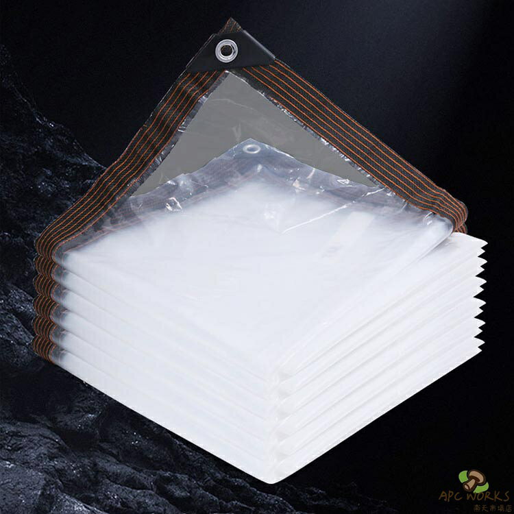 【送料無料】防風 透明 防水シート ビニールカーテン 2×3m 雨除けカーテン 家庭用 ...