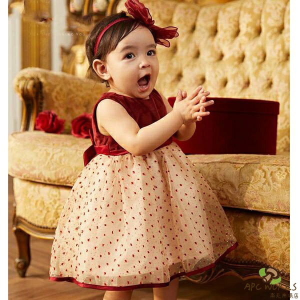 ベビードレス ベビー セレモニー セレモニードレス ドレス ワンピース ノースリーブ レッド プリンセス 子供 キッズ ベビー服 ワンピ 赤ちゃん かわいい おしゃれ ハーフバースデー 1才 誕生日 結婚式 リングガール 80 90 100 110