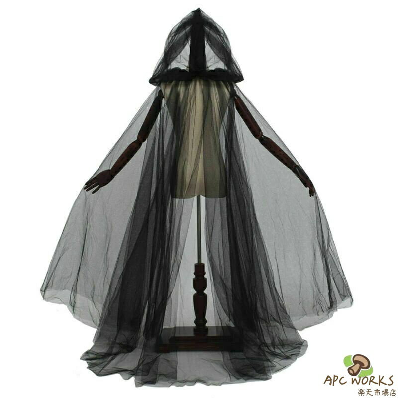 ハロウィン マント コスプレ フード付き 黒 白　フード ロング 仮装 衣装 メンズ レディース 大人 花嫁 吸血鬼 巫女 魔法師　魔女 紗のマント コスチューム ドラキュラ 黒 イベント クラブ パーティ 学園祭 演劇 舞台 歓迎会