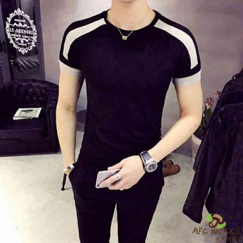 Tシャツ メンズ 春 涼しい 綿 人気 ゆったり 薄手 シャツ ロング ジャケット おすすめ 肌着 ブラック 40代 ワッフル ティーシャツ オシャレ コットン ブランド カジュアル ポリエステル 7分袖 半袖 Vネック 夏 インナー おしゃれ スポーツ ブランド tps-1547