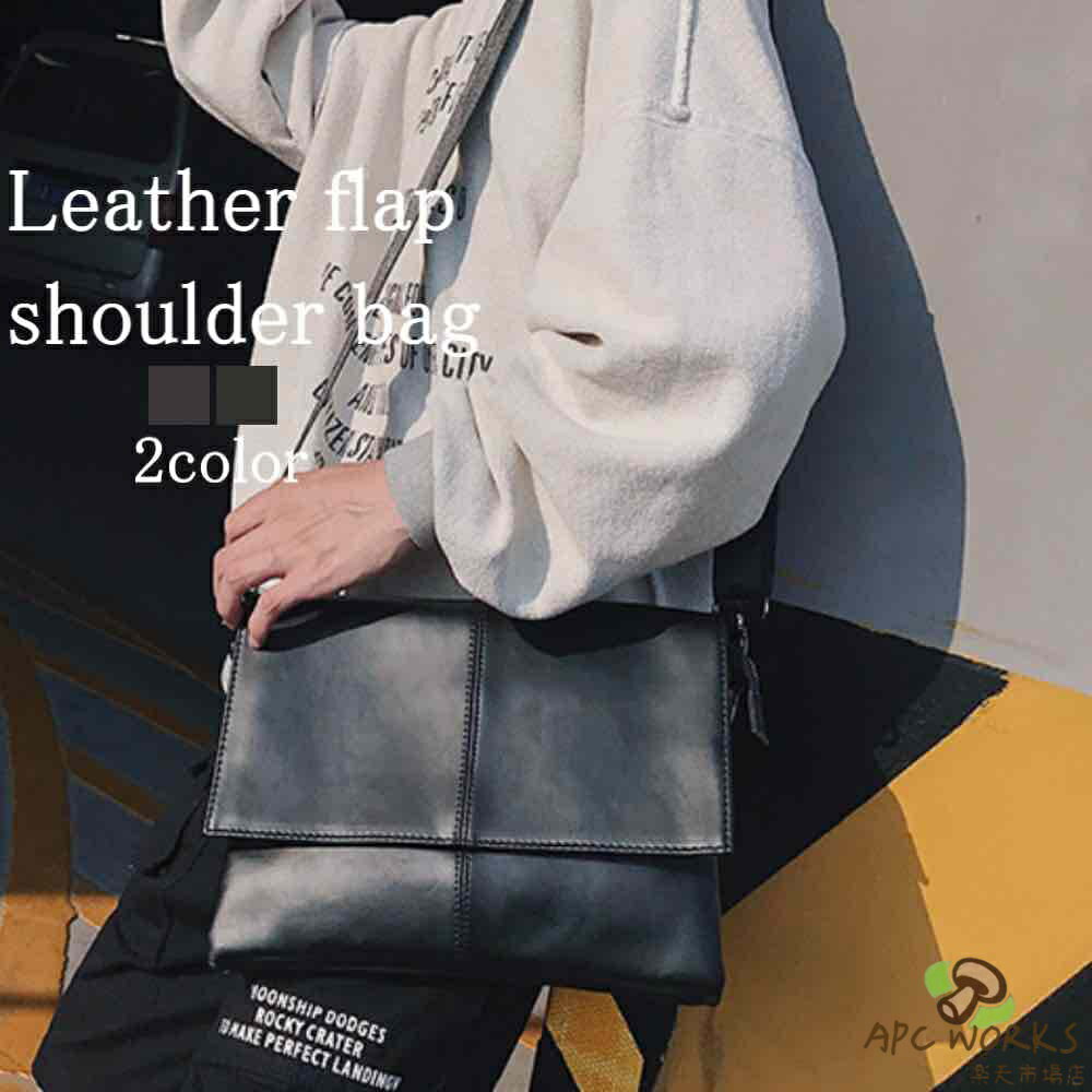 乐天商城 - ショルダーバッグ メンズ レザーフラップショルダーバッグ ボディバッグ 大人 秋 おしゃれ ブランド 春 40代 軽い 60代 人気 鞄 A4 30代 ハイ 2WAY かっこいい ナイロン 多収納 冬 縦型 軽量 小さめ 大きめ 黒 革 トートバッグ レザー 斜めがけ バッグインバッグ 夏 50代