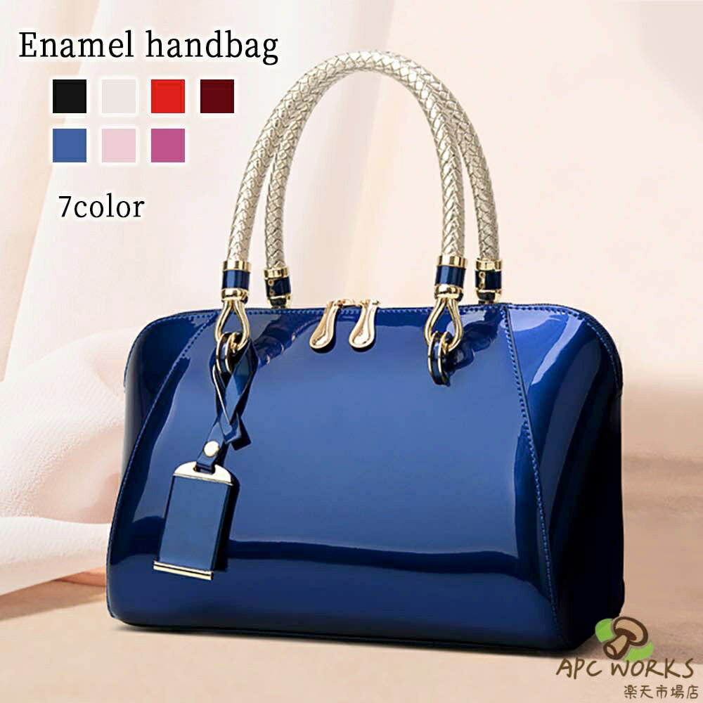 ハンドバッグ レディース エナメルハンドバッグ ワンマイルバッグ 斜めがけ 黒 カジュアル 春 ミニ トートバッグ 夏 秋 ミニトートバッグ 軽い レザー ブランド ミニショルダーバッグ 布 ミニバッグ ショルダーバッグ おしゃれ 小さい 冬 トート 小さめ 革 財布
