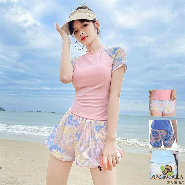 乐天商城 - 水着 ビキニ 2点セット レディース タンキニ トップス 体型カバー水着 セクシー 温泉 夏 海 ビーチ 海水浴 スイミング おしゃれ 可愛い 着痩せ 20代 30代 40代