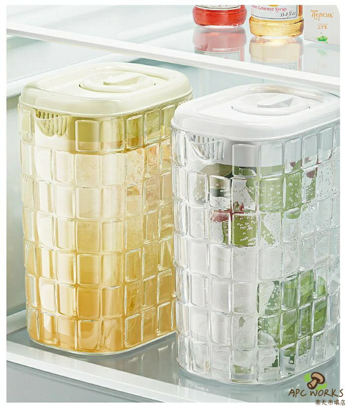 Pitchers - 冷水筒 2リットル 水差し 2L 春 夏 秋 冬 麦茶ポット ドリンクボトル お茶ボトル 耐冷 大容量 洗いやすい おしゃれ 冷蔵庫 ビール樽飲料ディスペンサー キャンプ ピクニック バーベキュー 麦茶ポット ドリンクボトル ボトル ブラック ページュ ホワイト