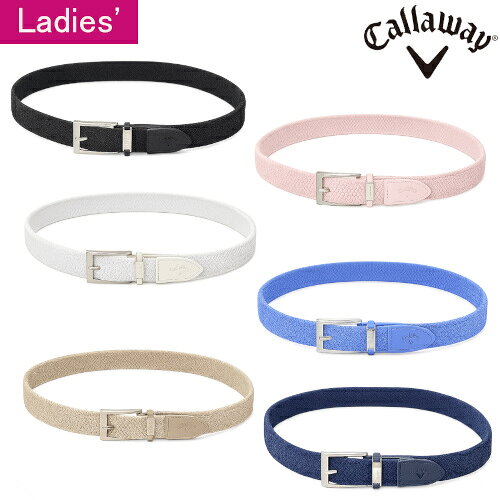 【アウトレット】≪キャロウェイアパレル　Callaway Apparel≫ゴルフウェア　レディース-ゴムメッシュベルトTGベルト3-6600