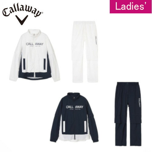樂天商城 - 【最新モデル】≪キャロウェイアパレル　Callaway Apparel≫ゴルフウェア　レディースセットアップレインウェアC26989200-1030-1120-27000