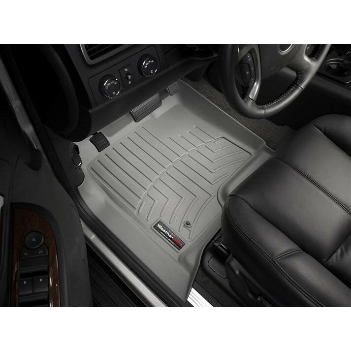 乐天商城 - 【WeatherTech/ウェザーテック正規輸入元】GMC ユーコン（2007〜2010年）左ハンドル車 フロアマット/フロアライナー（フロント＆リア）（グレー）
