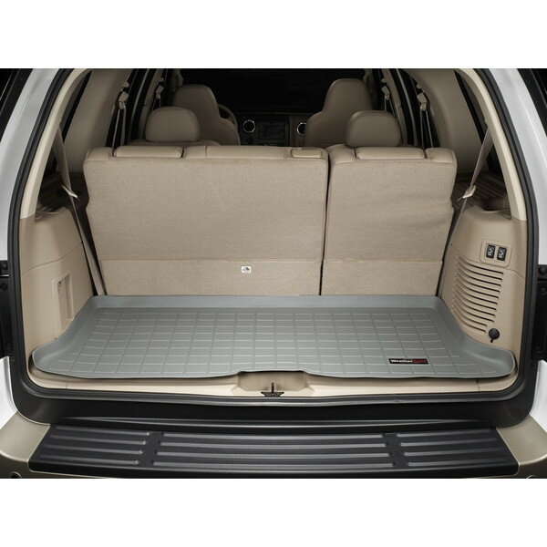 【WeatherTech/ウェザーテック正規輸入元】フォード　エクスペディション（2003〜2017年）（※3列目後ろ）カーゴライナー/ラゲッジマット（グレー）