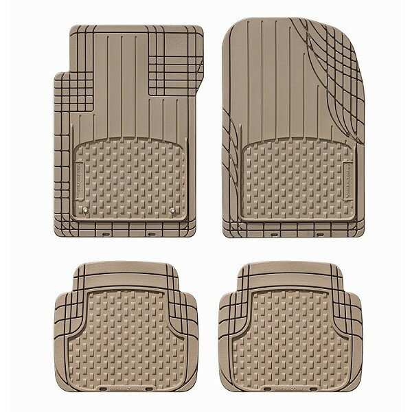 乐天商城 - 【WeatherTech/ウェザーテック正規輸入元】ALL-VEHICLE MAT（AVMオールビークルマット）フロアライナー/フロアマット（左ハンドル車専用汎用品／タン）