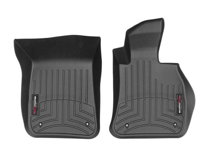 【WeatherTech/ウェザーテック正規輸入元】BMW XシリーズX1(E84)（2009〜2015年）右ハンドル車 フロアマット/フロアライナー（フロント）（ブラック）