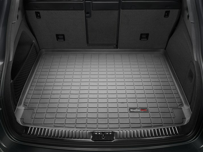 乐天商城 - 【WeatherTech/ウェザーテック正規輸入元】ポルシェ カイエン（958型）（2010年3月〜2017年11月）（※スタンダードBOSEオーディオシステム）カーゴライナー/ラゲッジマット（ブラック）