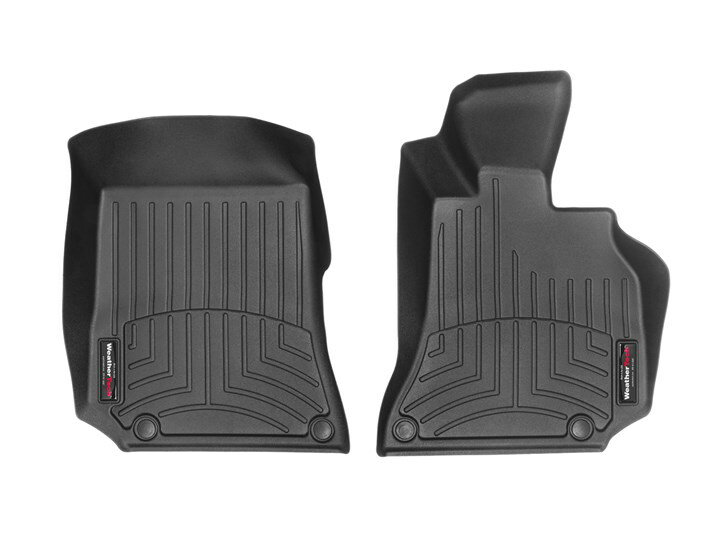 【WeatherTech/ウェザーテック正規輸入元】MERCEDES BENZ（メルセデス ベンツ） Eクラス W212/S212/C207（2014〜2015年）右ハンドル車 フロアマット/フロアライナー（フロント）（ブラック）